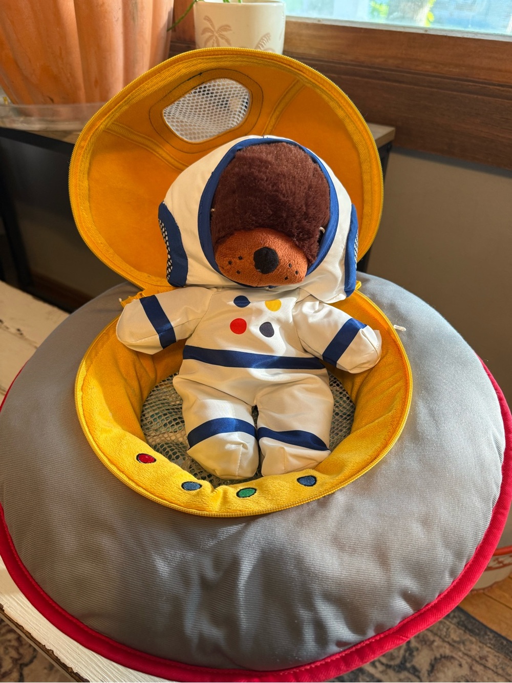 IKEA Astronaut Plush Aftonsparv Outer Space Costume Teddy Bear Spaceship